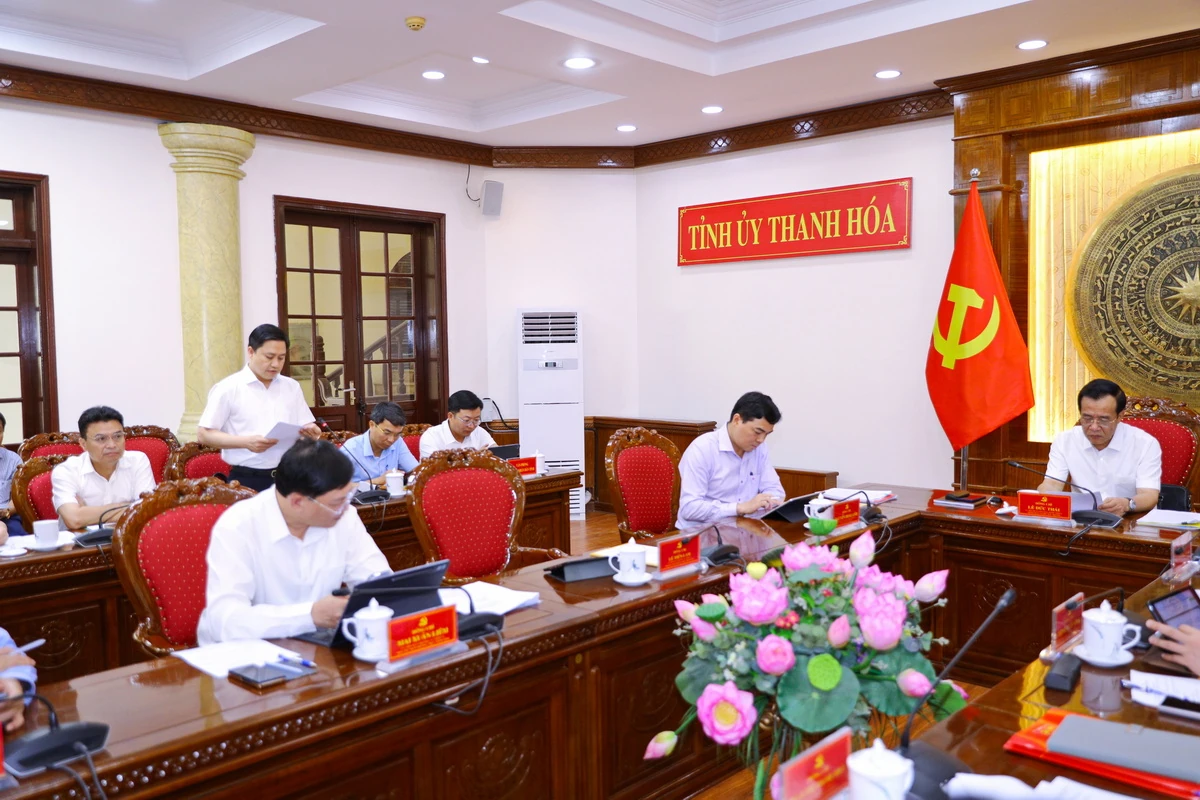 Hội nghị Ban Thường vụ Tỉnh ủy cho ý kiến về chính sách chuyển đổi nghề, giải bản tàu cá và nhiều nội dung quan trọng khác