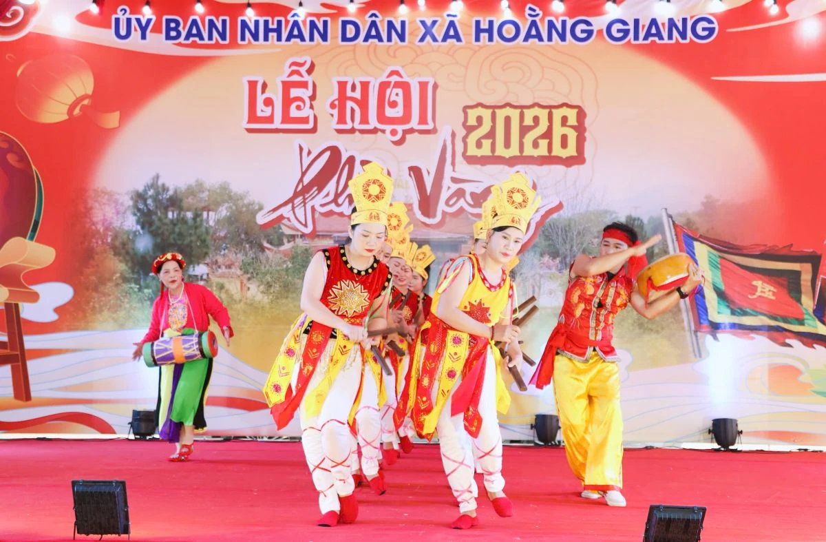 Xã Hoằng Giang tổ chức Lễ hội Phủ Vàng
