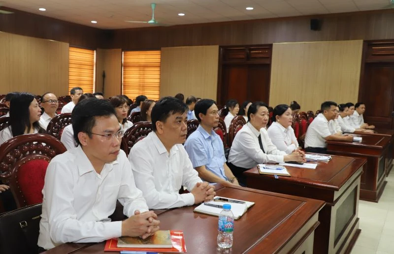 Bà Nguyễn Thị Hương tái đắc cử chức Trưởng Đoàn Hội thẩm Tòa án nhân dân tỉnh Thanh Hóa