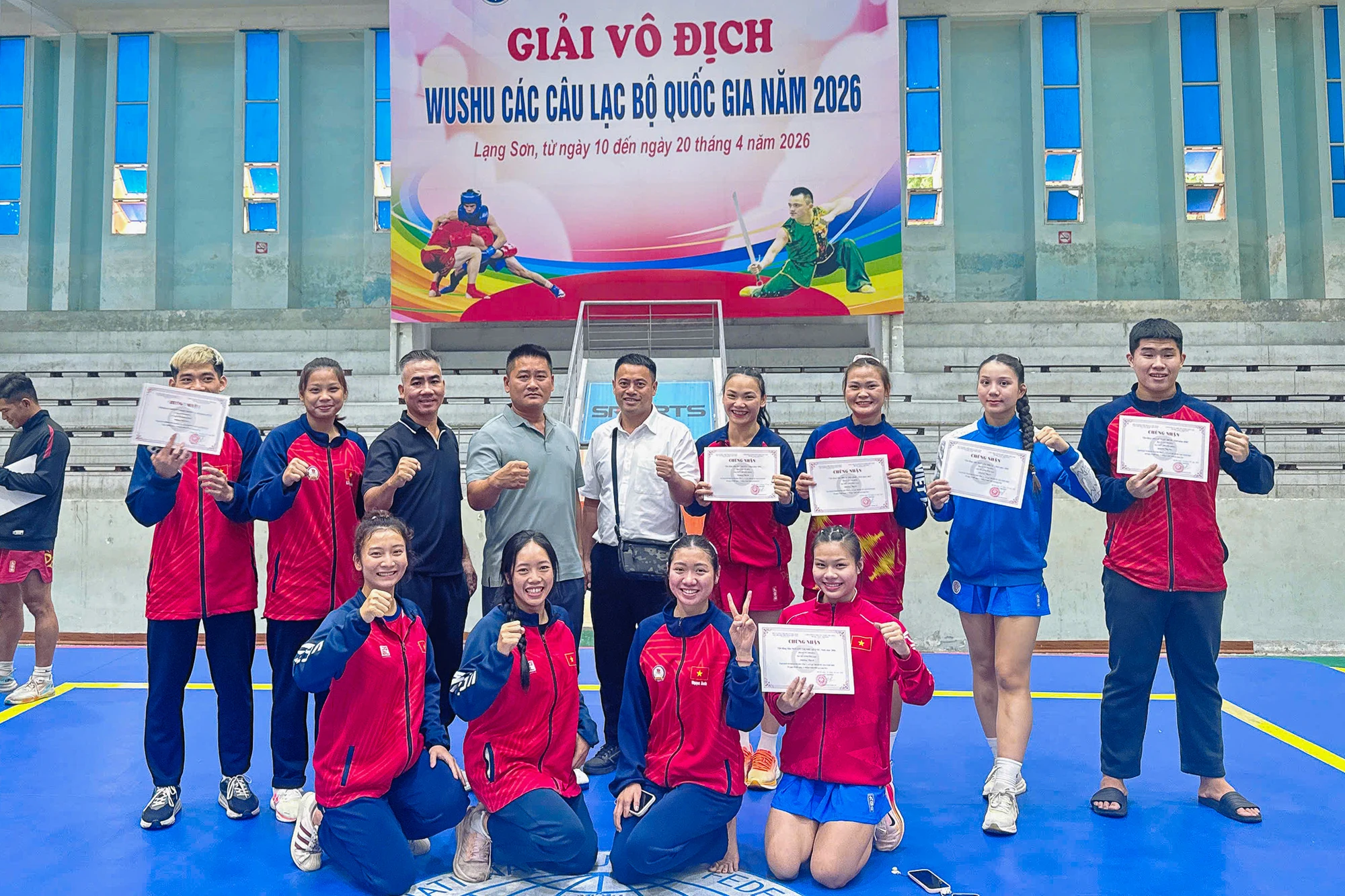 Wushu Thanh Hóa khởi đầu năm 2026 ấn tượng, hướng tới mục tiêu Đại hội Thể thao toàn quốc lần thứ X
