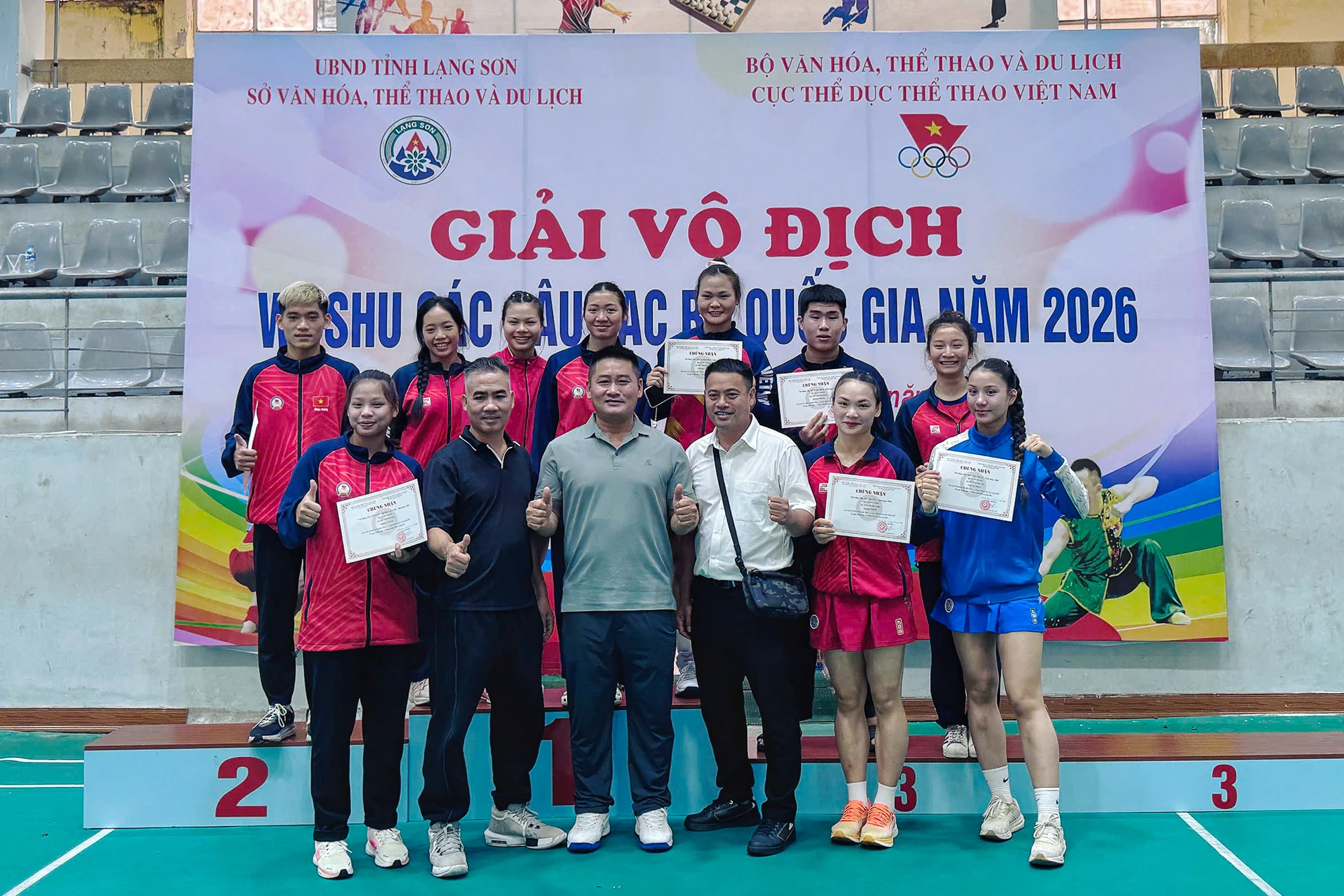 Wushu Thanh Hóa khởi đầu năm 2026 ấn tượng, hướng tới mục tiêu Đại hội Thể thao toàn quốc lần thứ X