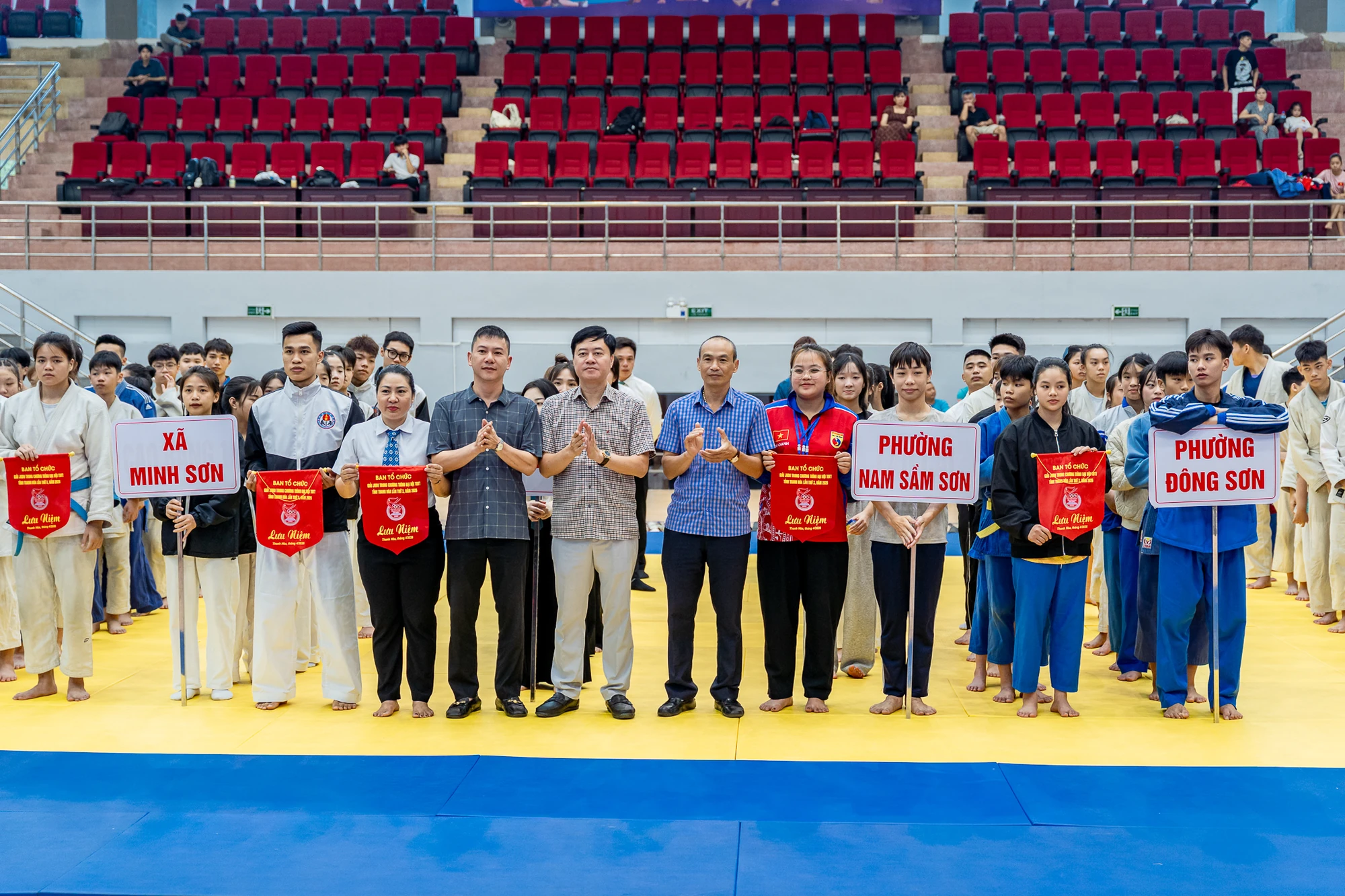 Phường Hạc Thành thống trị sàn đấu Judo tại Đại hội TDTT tỉnh Thanh Hóa lần thứ X