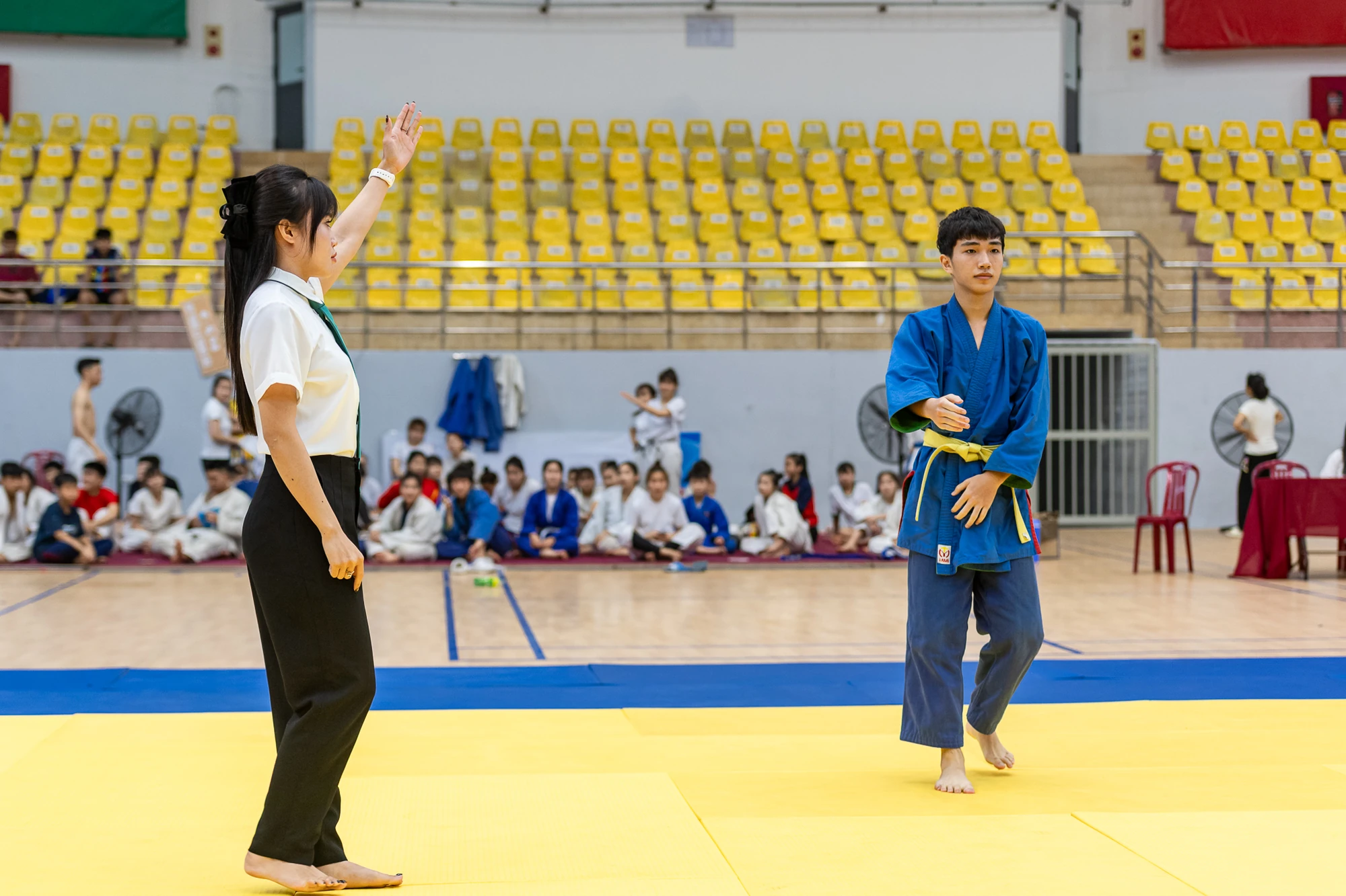 Phường Hạc Thành thống trị sàn đấu Judo tại Đại hội TDTT tỉnh Thanh Hóa lần thứ X