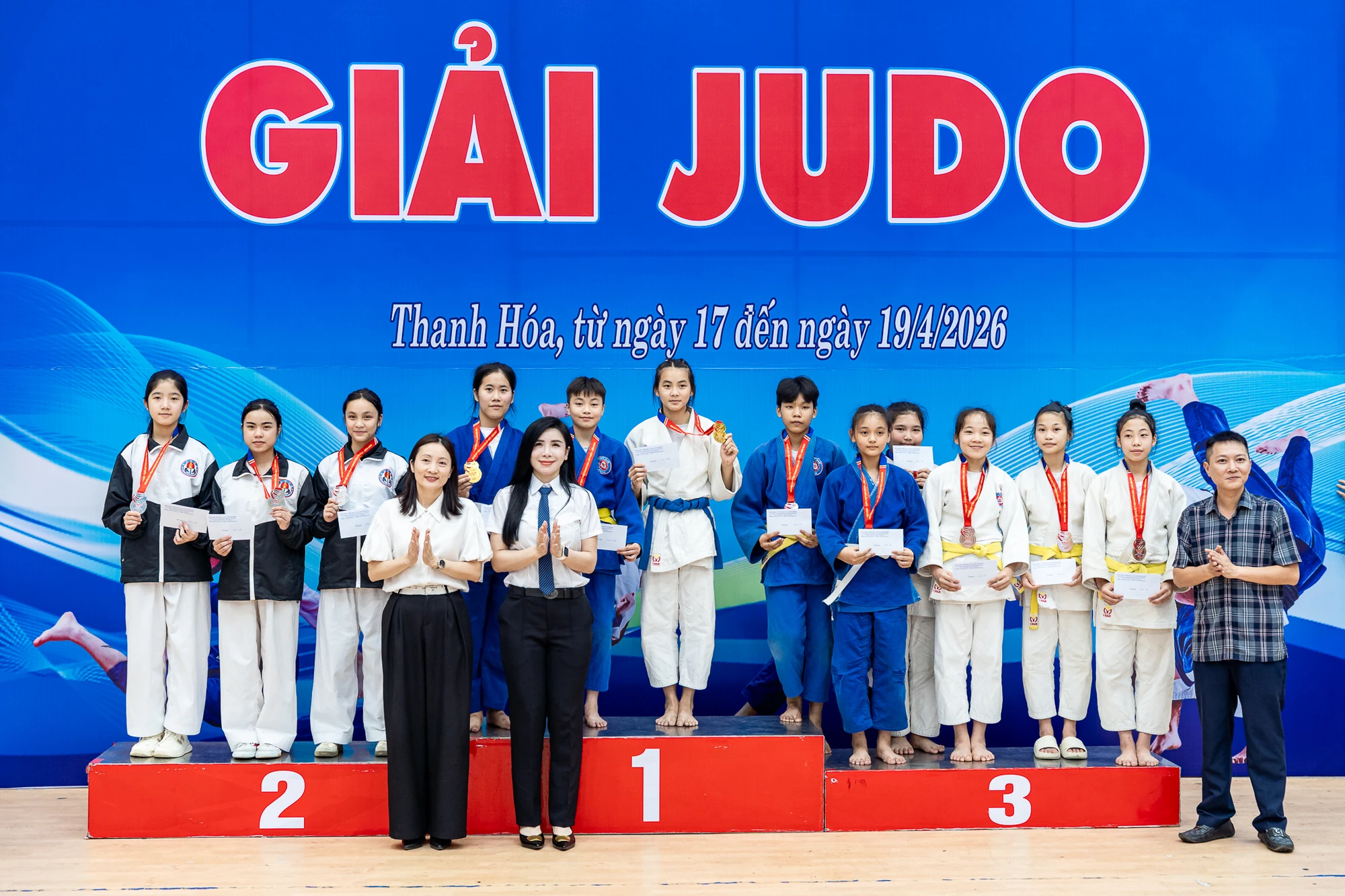 Phường Hạc Thành thống trị sàn đấu Judo tại Đại hội TDTT tỉnh Thanh Hóa lần thứ X