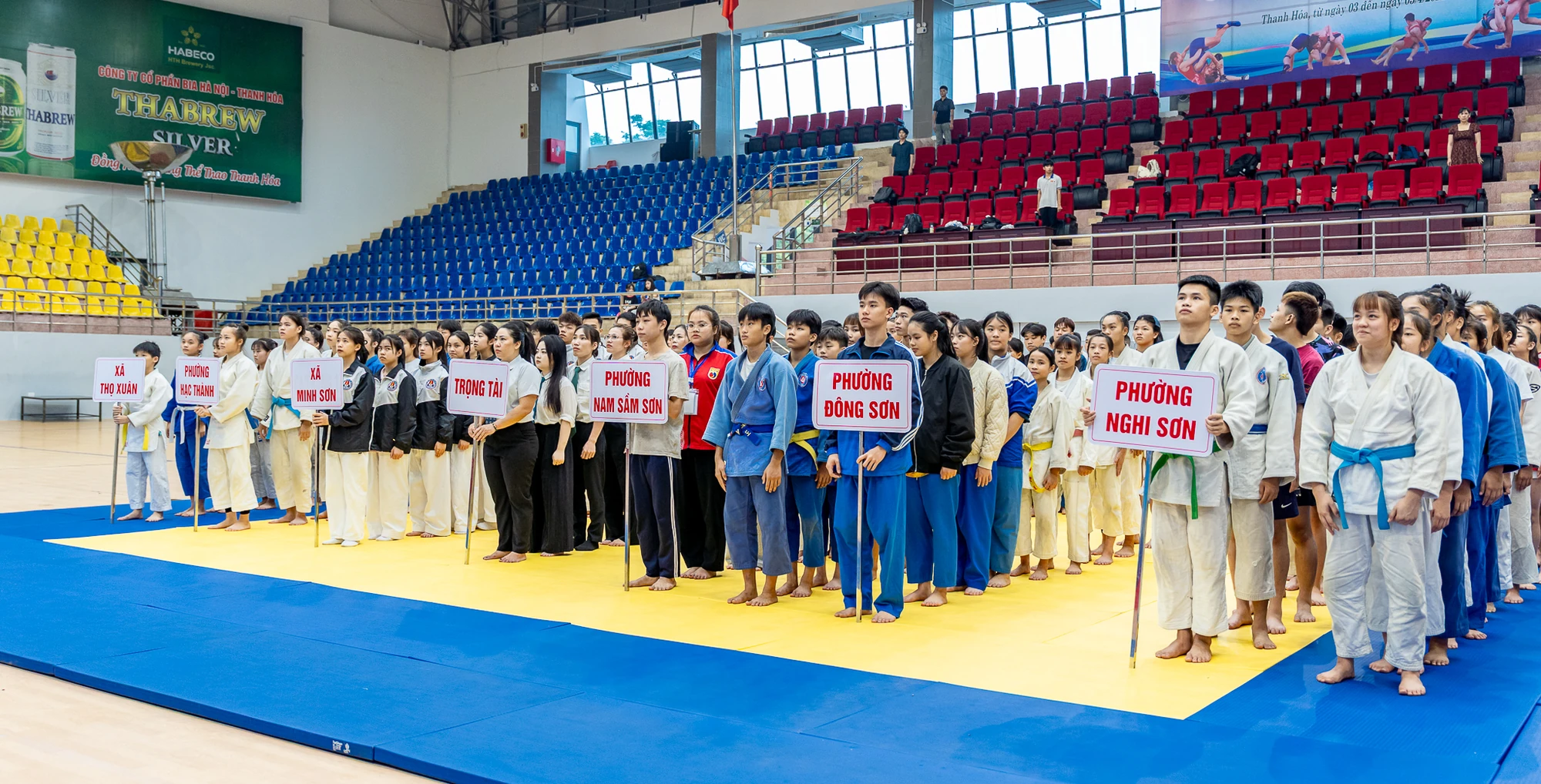 Phường Hạc Thành thống trị sàn đấu Judo tại Đại hội TDTT tỉnh Thanh Hóa lần thứ X