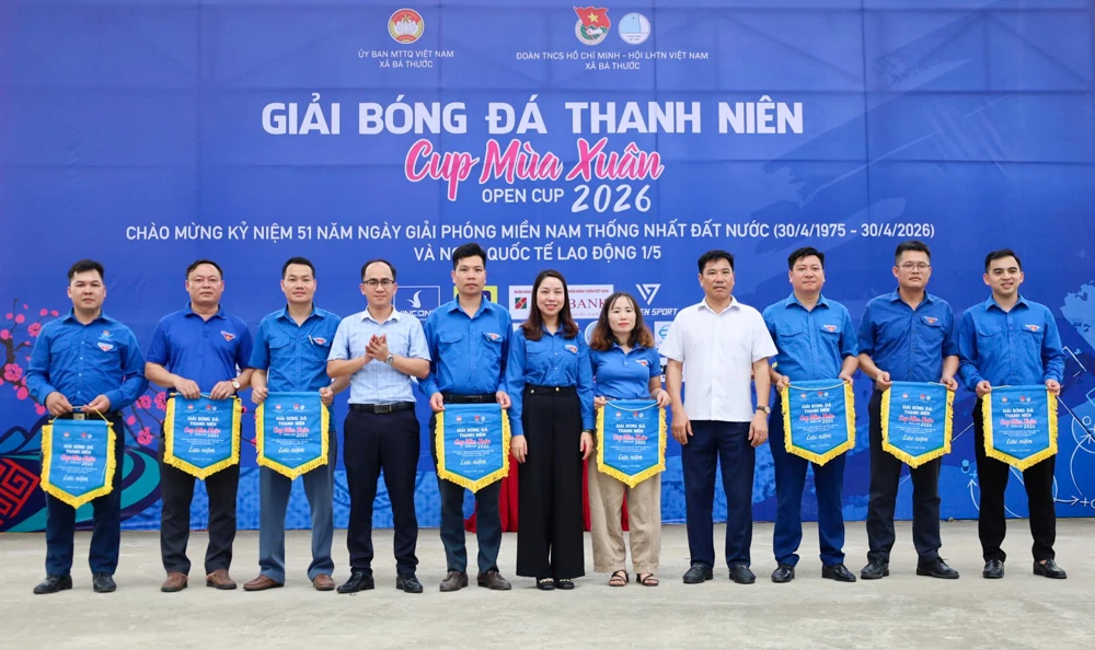 Giải bóng đá thanh niên Cúp mùa Xuân quy tụ 200 cầu thủ, huấn luyện viên