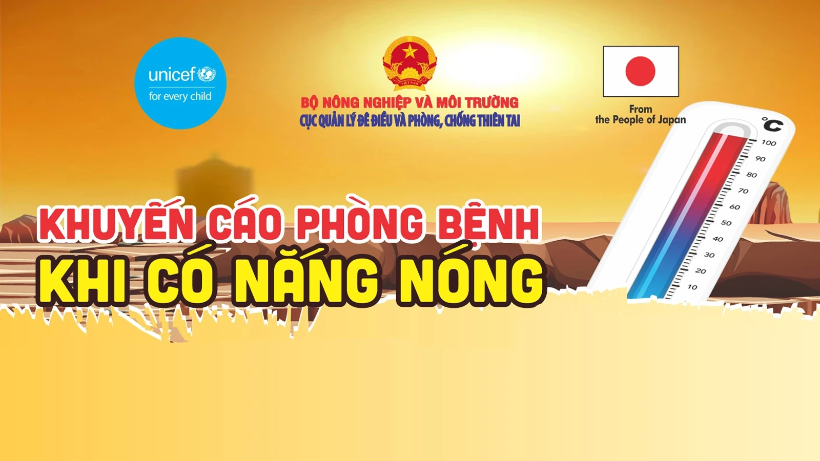 [Infographics] Khuyến cáo phòng bệnh khi có nắng nóng