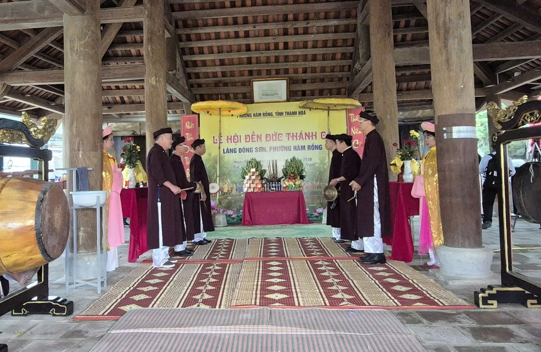 Lễ hội đền Đức Thánh Cả: Nét đẹp văn hóa tâm linh của làng cổ Đông Sơn