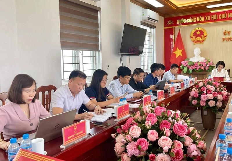 Giám sát thực hiện Nghị quyết số 57 của Bộ Chính trị tại phường Trúc Lâm
