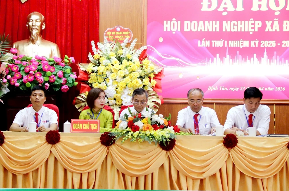 Đại hội Hội doanh nghiệp xã Định Tân lần thứ I, nhiệm kỳ 2026-2031