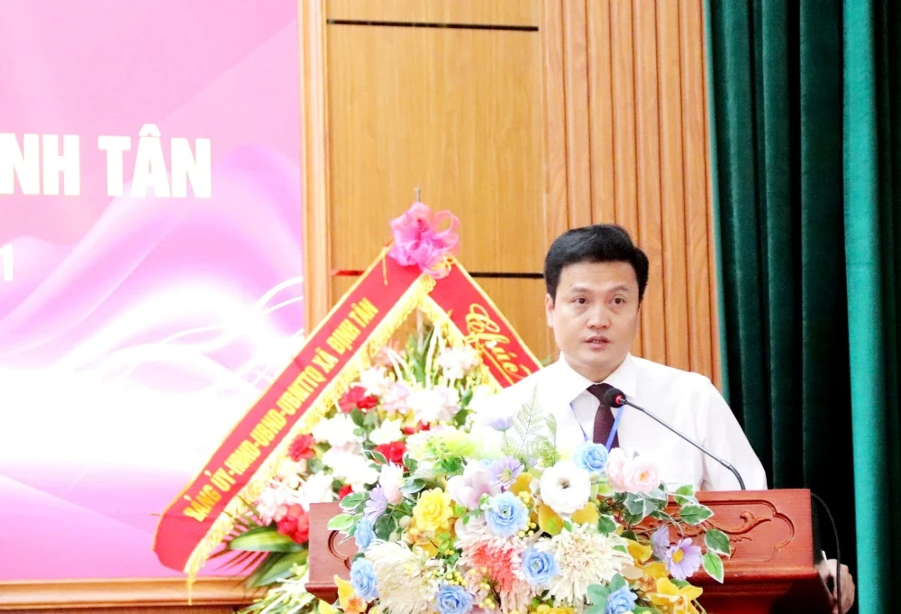 Đại hội Hội doanh nghiệp xã Định Tân lần thứ I, nhiệm kỳ 2026-2031