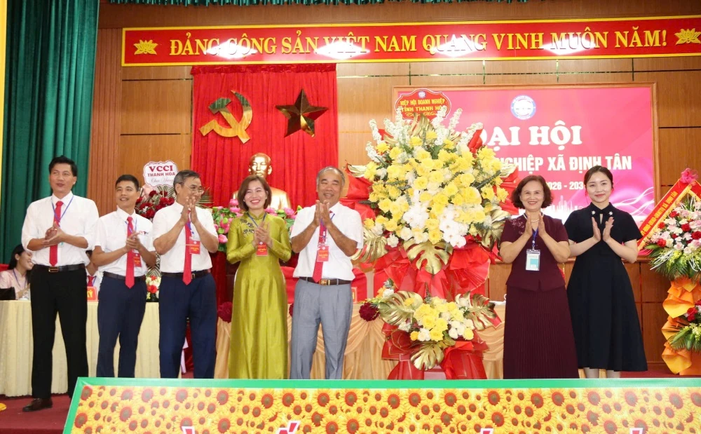 Đại hội Hội doanh nghiệp xã Định Tân lần thứ I, nhiệm kỳ 2026-2031