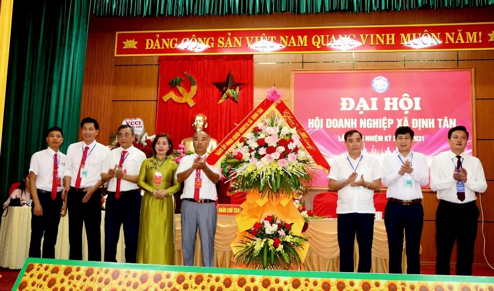 Đại hội Hội doanh nghiệp xã Định Tân lần thứ I, nhiệm kỳ 2026-2031