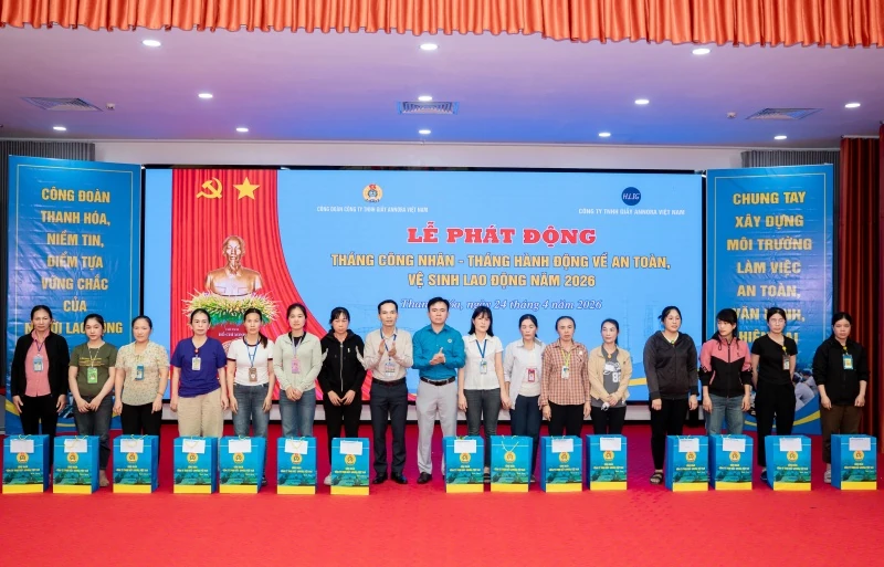 Công ty TNHH Giầy Annora Việt Nam phát động Tháng Công nhân năm 2026