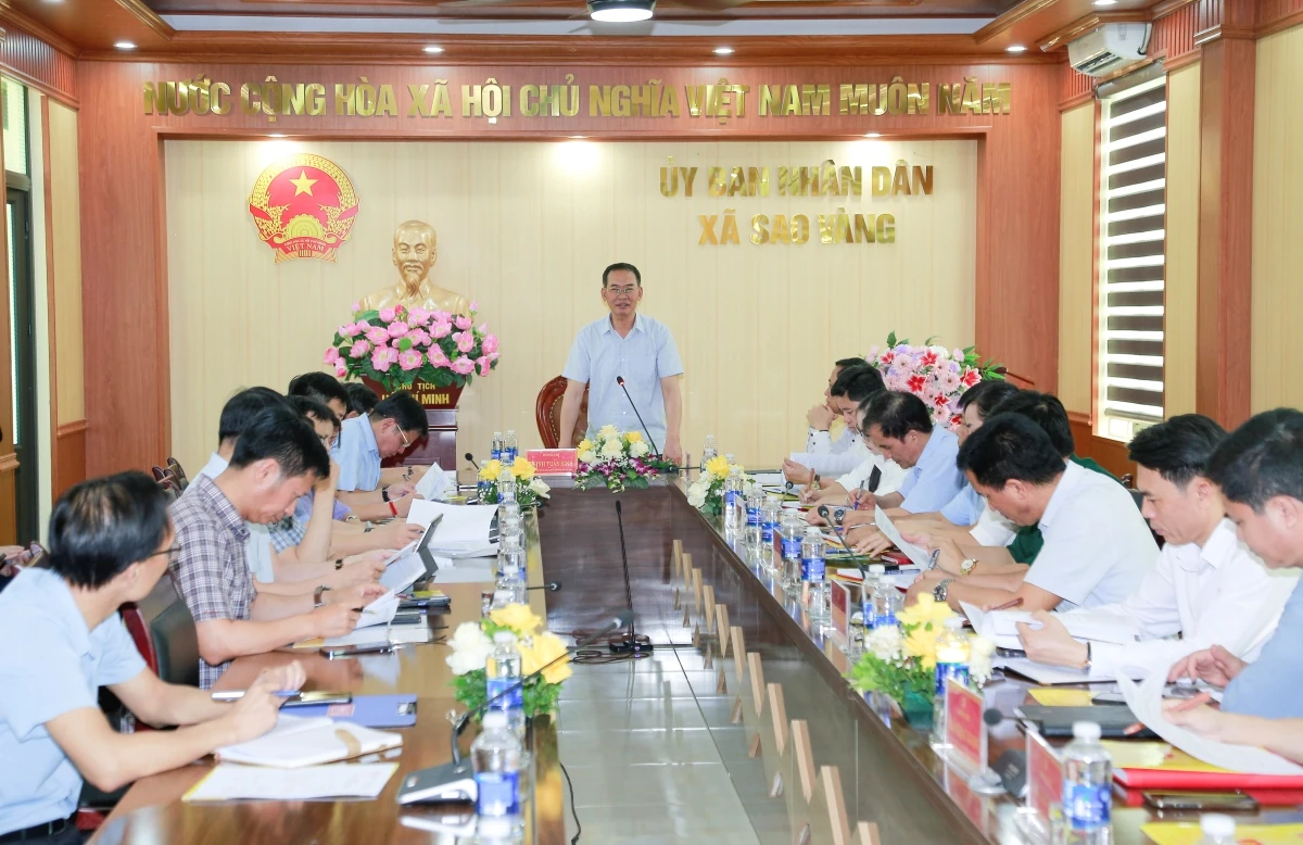 Xã Sao Vàng tập trung khai thác tối đa tiềm năng, lợi thế, cụ thể hóa mục tiêu phát triển kinh tế - xã hội