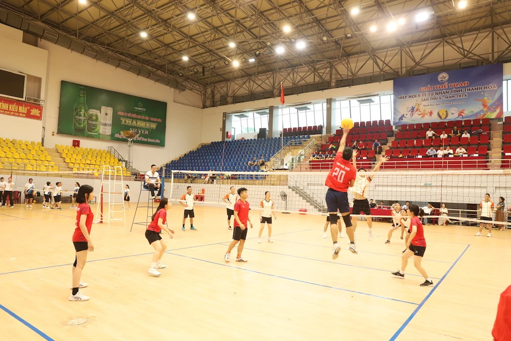 Khai mạc Giải Thể thao Hiệp hội Y tế tư nhân tỉnh Thanh Hóa lần thứ V năm 2026