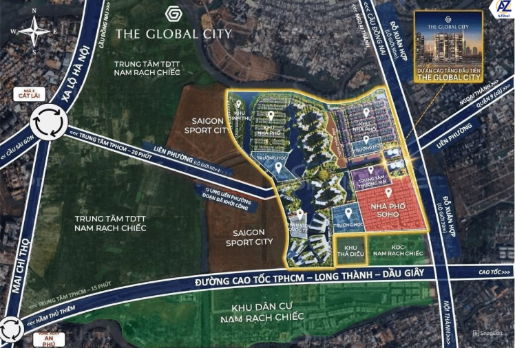 Thanh khoản The Global City: Yếu tố nào quyết định?
