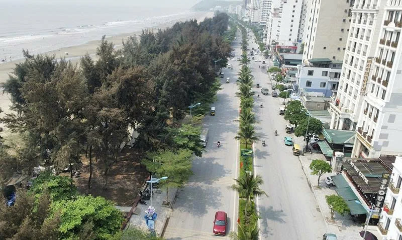 “Khoác áo mới” cho những tuyến đường ở Sầm Sơn