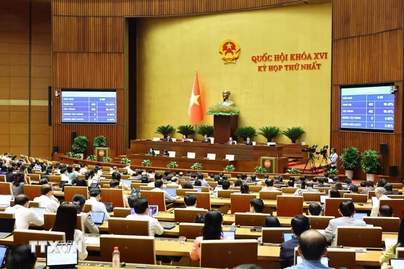 Thông cáo báo chí số 13 Kỳ họp thứ Nhất, Quốc hội khóa XVI