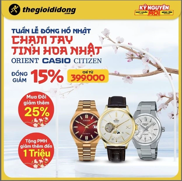 7 bước mua đồng hồ Nhật online chính hãng: bí quyết săn sale và tránh hàng giả