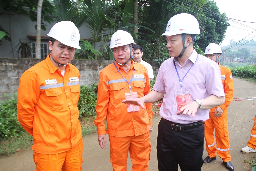 Công ty Điện lực Thanh Hóa diễn tập phòng chống thiên tai và tìm kiếm cứu nạn năm 2026