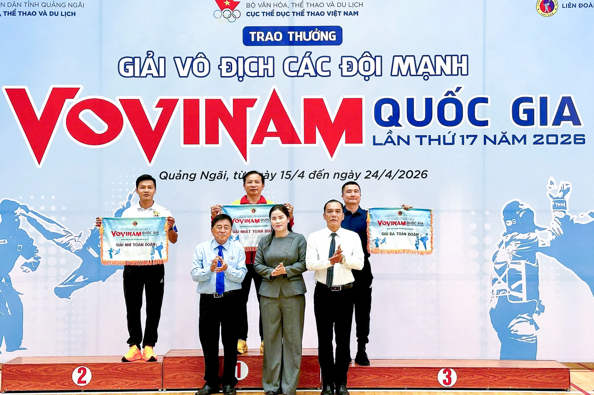 Vovinam Thanh Hóa xếp hạng ba toàn đoàn tại Giải vô địch các đội mạnh quốc gia 2026