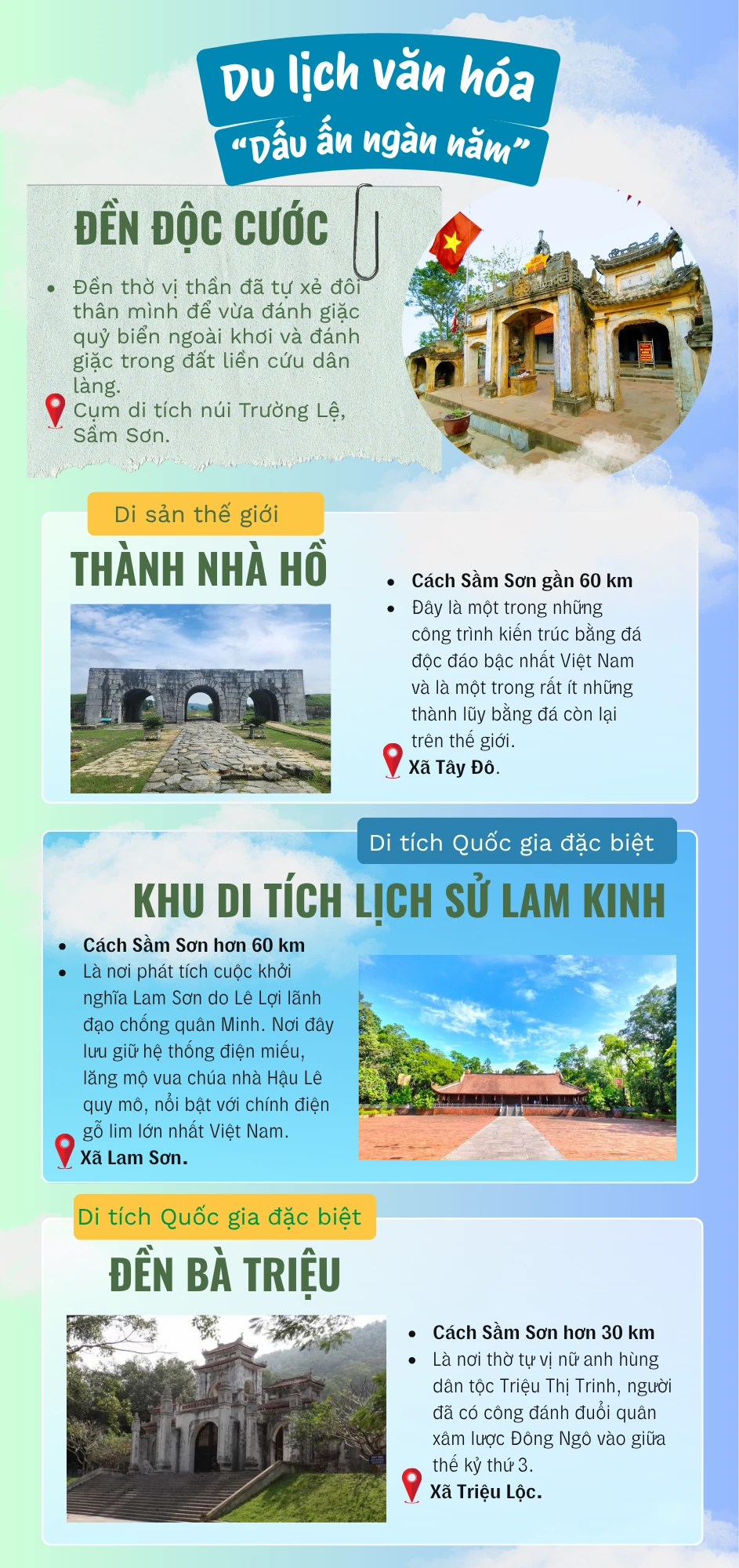 Sầm Sơn kết nối du lịch - H&agrave;nh tr&igrave;nh đa trải nghiệm