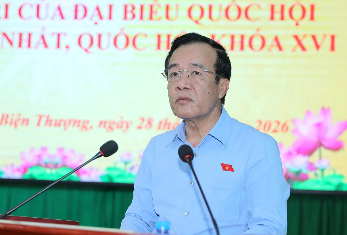 Bí thư Tỉnh ủy, Trưởng Đoàn ĐBQH tỉnh Lê Đức Thái tiếp xúc cử tri xã Biện Thượng: Cam kết luôn gần dân, sát dân, lắng nghe nguyện vọng của cử tri