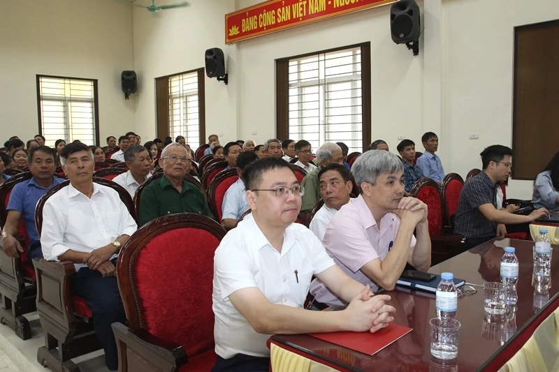 Đại biểu Quốc hội tiếp xúc cử tri xã Ba Đình sau Kỳ họp thứ nhất, Quốc hội khóa XVI