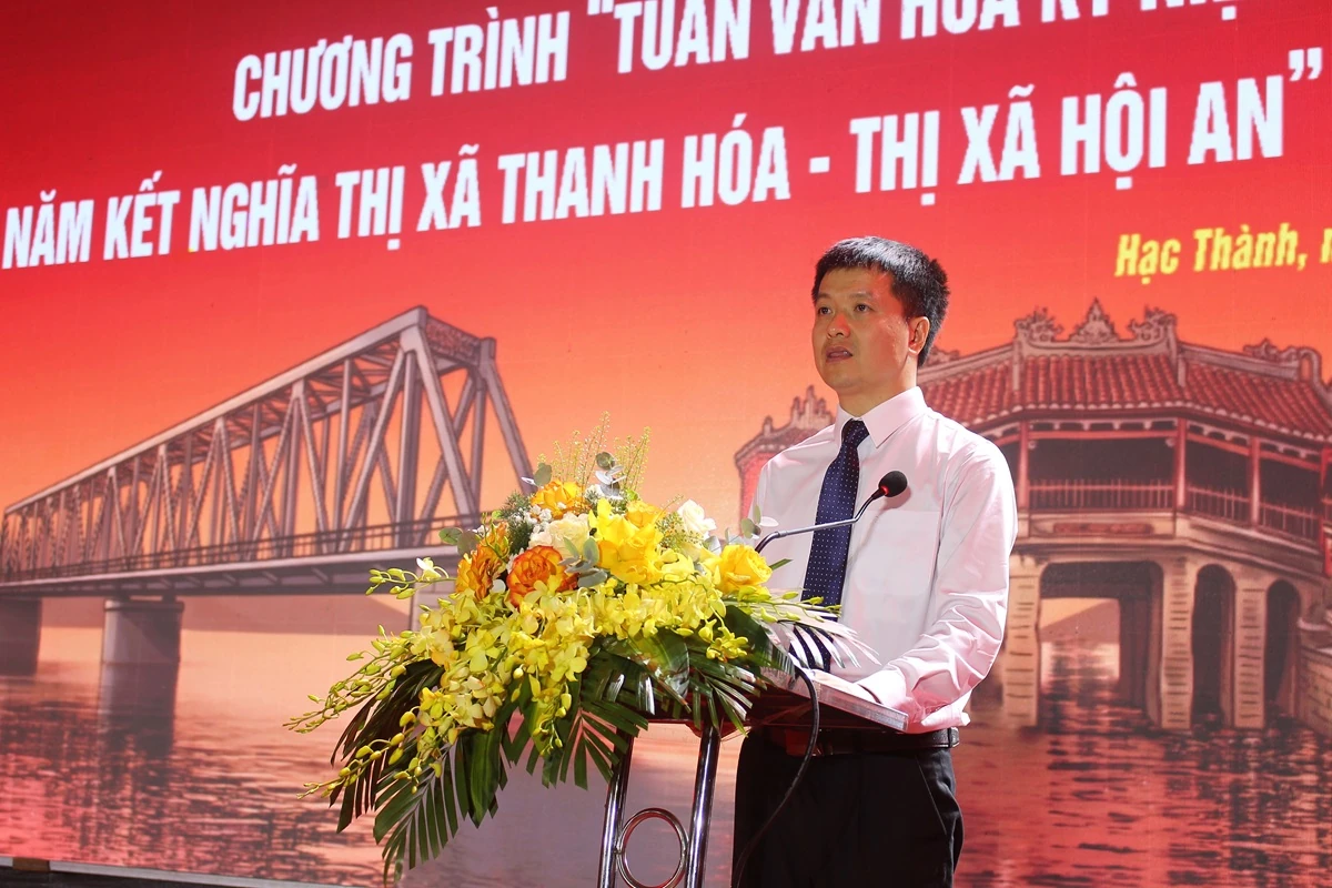 Khai mạc Tuần Văn hóa kỷ niệm 65 năm kết nghĩa thị xã Thanh Hóa - thị xã Hội An