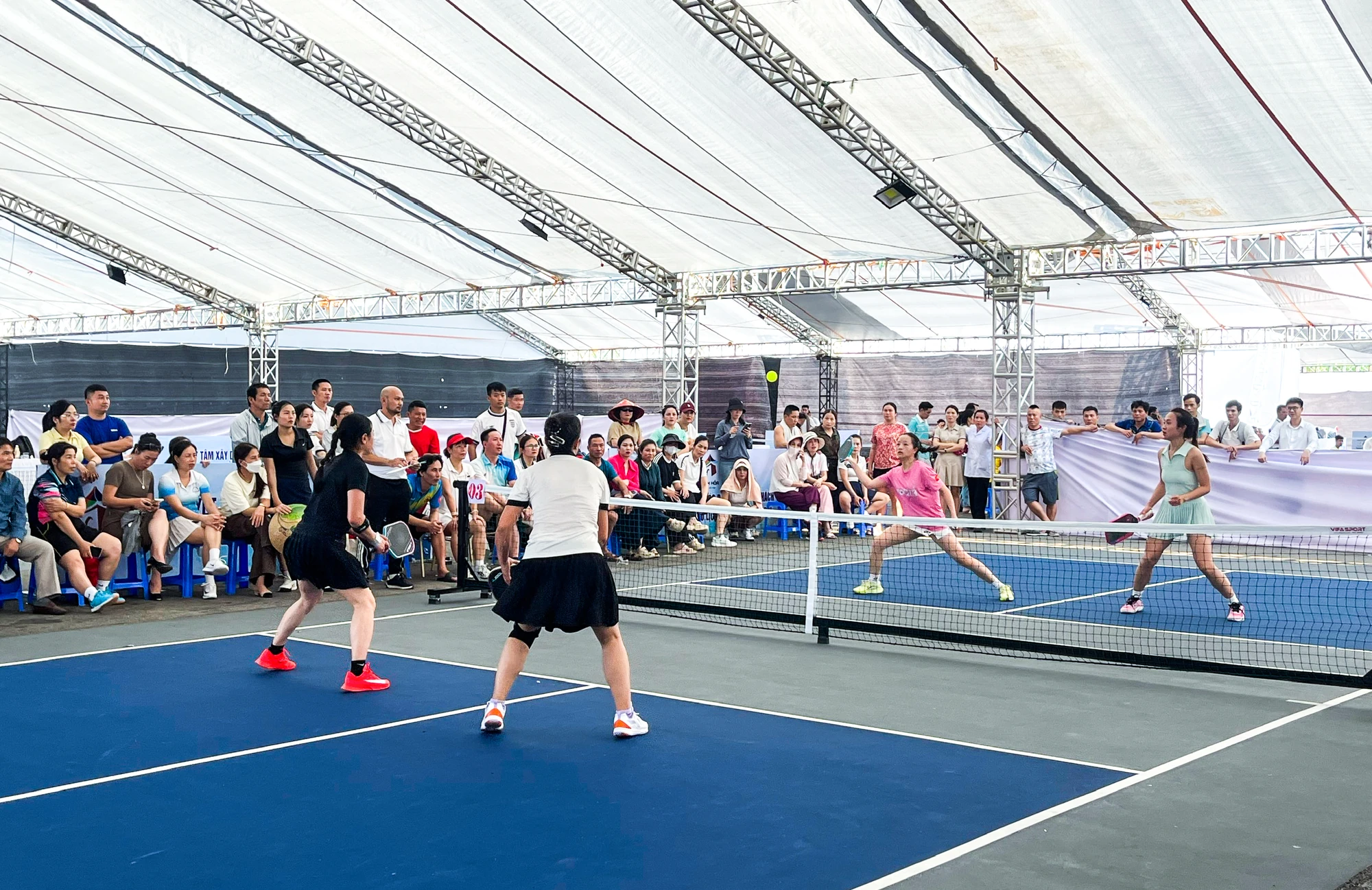 Sôi nổi Giải Pickleball phường Sầm Sơn tranh Cup Long Thành năm 2026