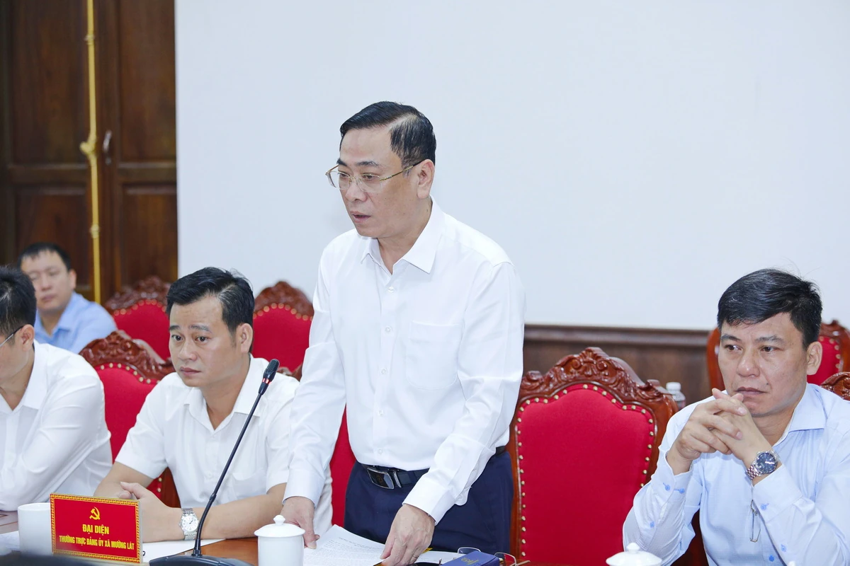 Bí thư Tỉnh ủy Lê Đức Thái: Không để tư duy cũ làm chậm sự phát triển vùng cao biên giới