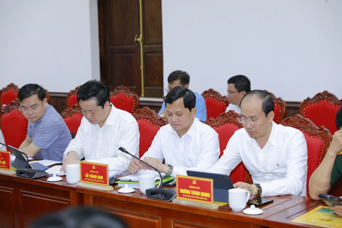 Bí thư Tỉnh ủy Lê Đức Thái: Không để tư duy cũ làm chậm sự phát triển vùng cao biên giới