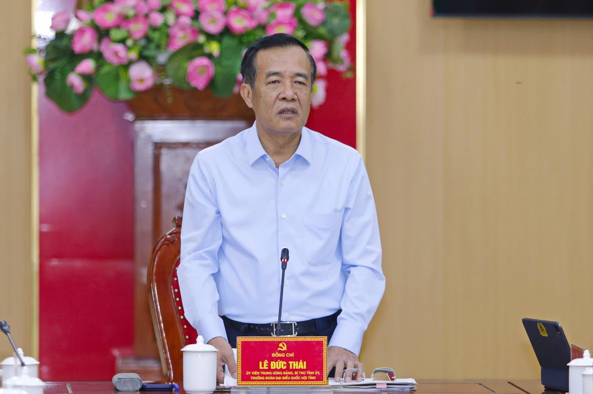 Bí thư Tỉnh ủy Lê Đức Thái: Không để tư duy cũ làm chậm sự phát triển vùng cao biên giới