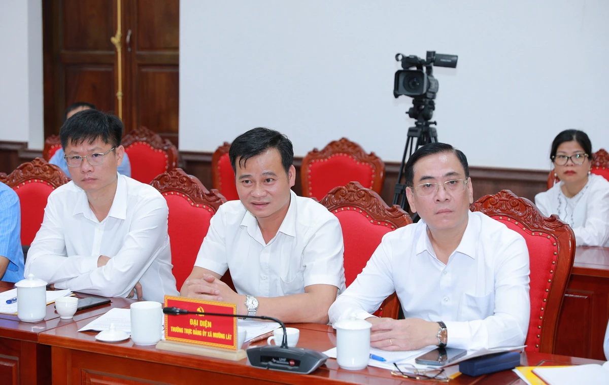 Bí thư Tỉnh ủy Lê Đức Thái: Không để tư duy cũ làm chậm sự phát triển vùng cao biên giới