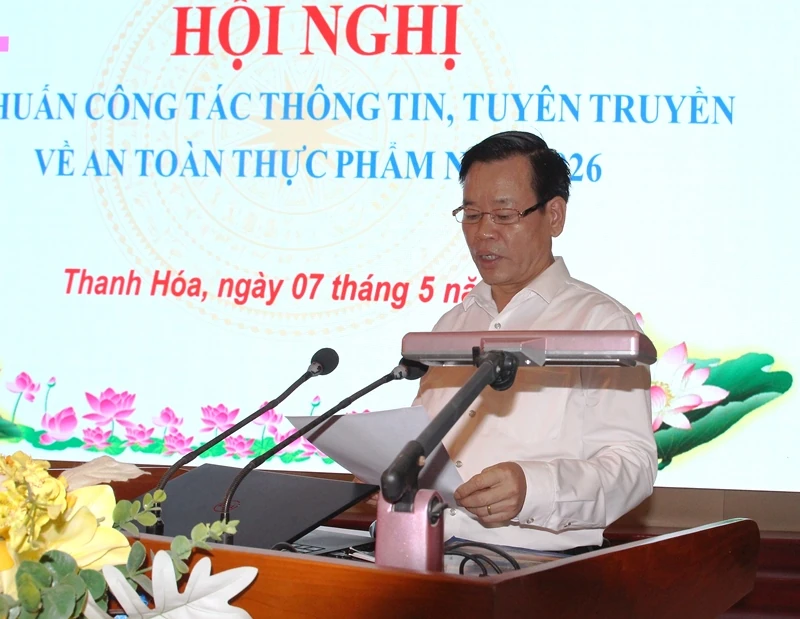 Tập huấn tuyên truyền về an toàn thực phẩm năm 2026