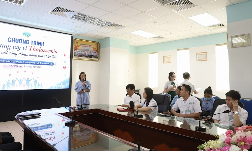 Chung tay nâng cao nhận thức về bệnh Thalassemia