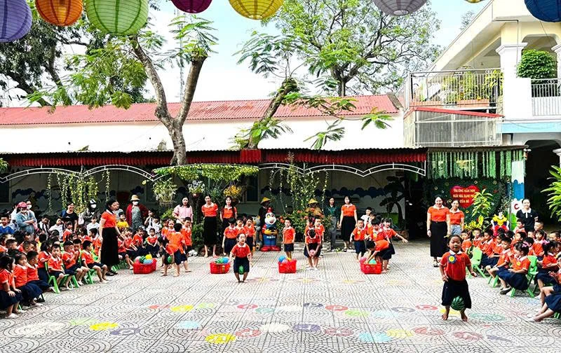 Hiện thực hóa mục tiêu giáo dục lấy trẻ làm trung tâm