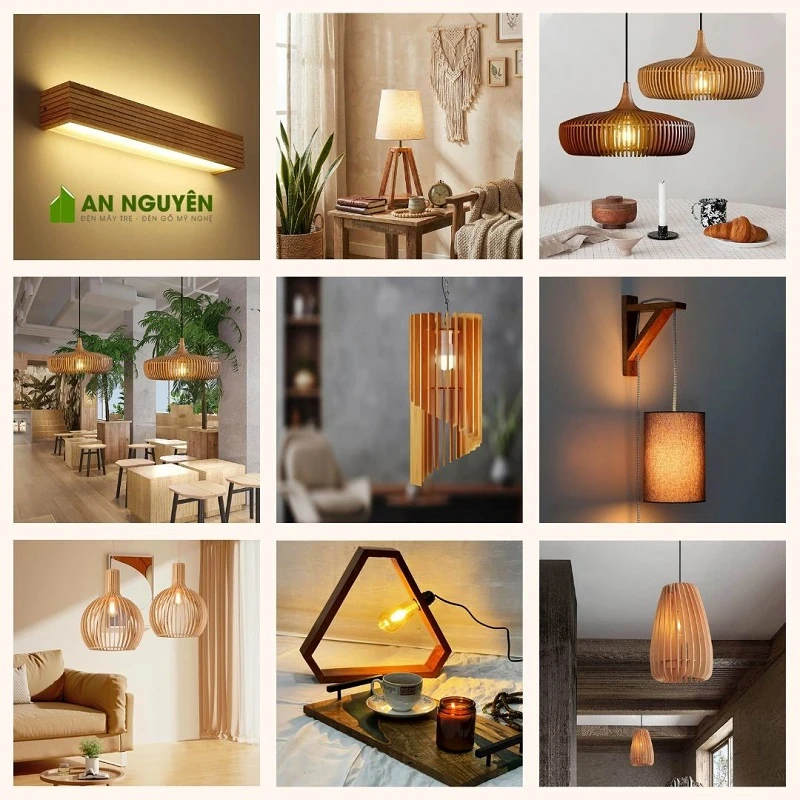 An Nguyên Lighting - Chuyên cung cấp đèn gỗ trang trí uy tín giá tốt tại TP HCM