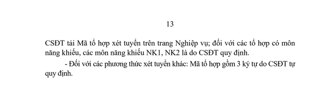 Toàn văn Công văn hướng dẫn tuyển sinh đại học, cao đẳng 2026