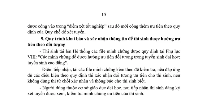 Toàn văn Công văn hướng dẫn tuyển sinh đại học, cao đẳng 2026