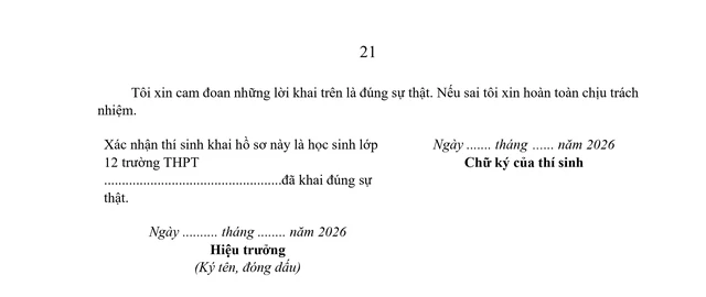 Toàn văn Công văn hướng dẫn tuyển sinh đại học, cao đẳng 2026