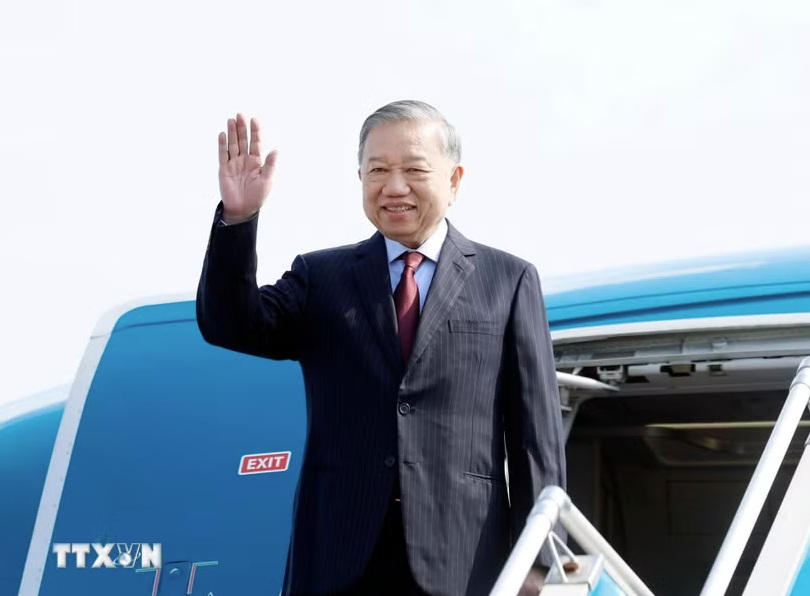 Tổng Bí thư, Chủ tịch nước Tô Lâm lên đường thăm cấp Nhà nước tới Cộng hòa Ấn Độ