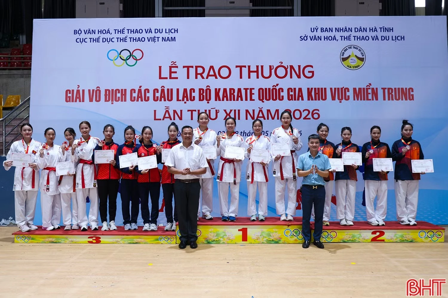 Karate Thanh Hóa giành 19 huy chương tại giải vô địch các CLB quốc gia khu vực miền Trung