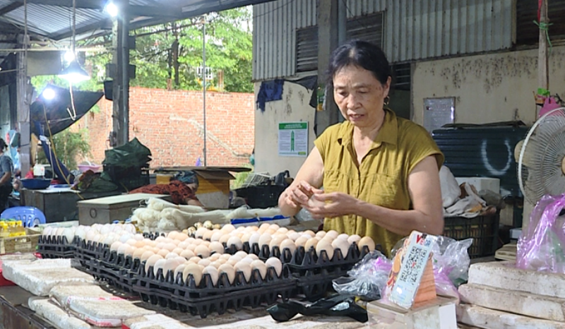 Giá trứng gia cầm tăng cao trở lại
