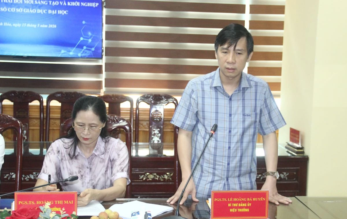Lấy đổi mới sáng tạo và khởi nghiệp là định hướng chiến lược để nâng cao chất lượng đào tạo, nghiên cứu khoa học