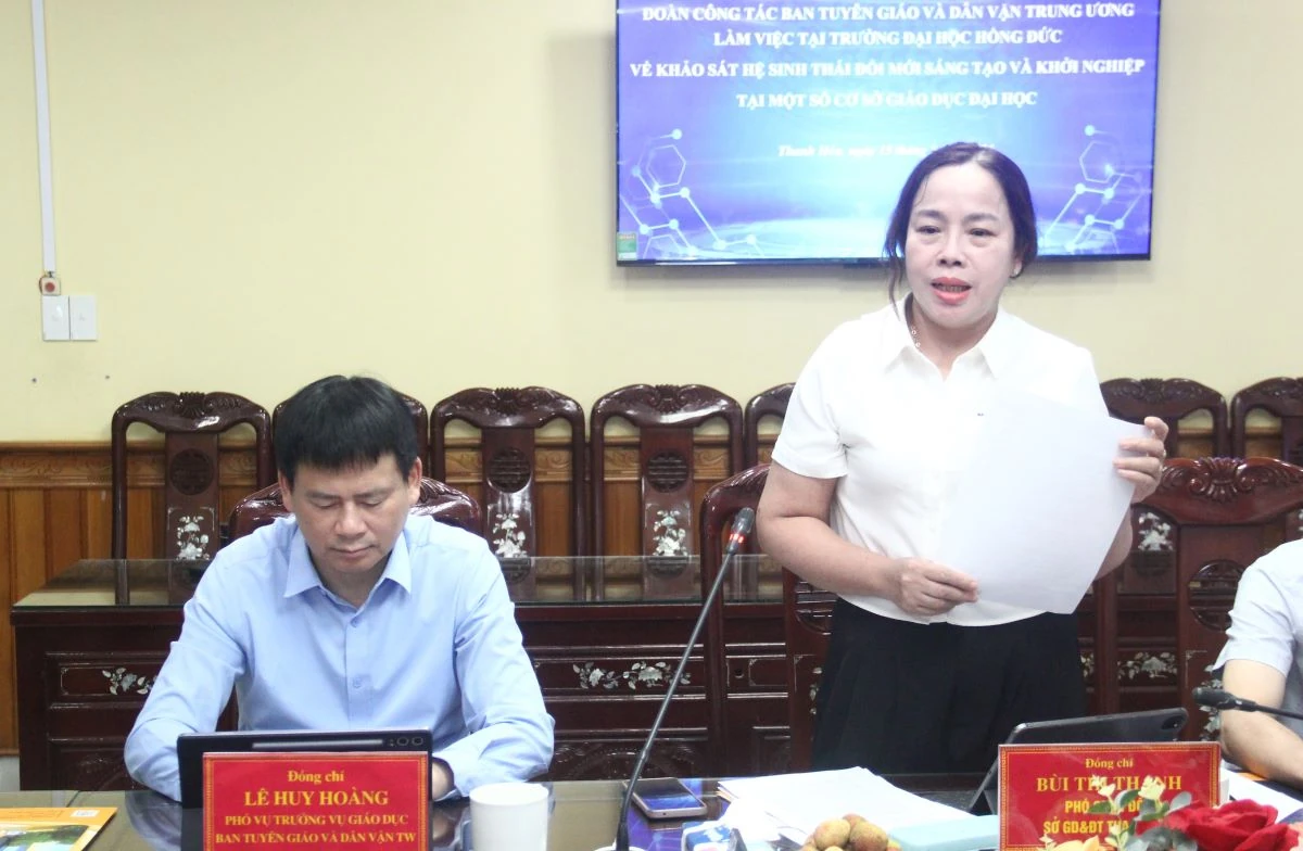 Lấy đổi mới sáng tạo và khởi nghiệp là định hướng chiến lược để nâng cao chất lượng đào tạo, nghiên cứu khoa học