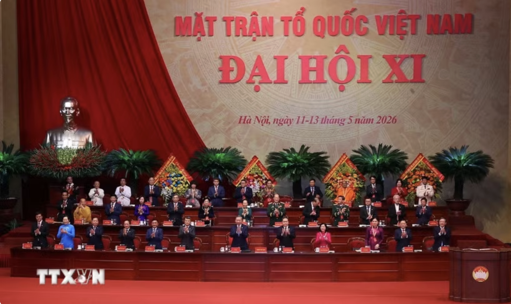 Khai mạc trọng thể Đại hội đại biểu toàn quốc Mặt trận Tổ quốc Việt Nam lần thứ XI