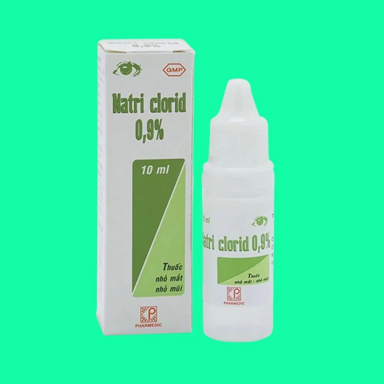Thu hồi toàn quốc lô thuốc nhỏ mắt Natri clorid 0,9% của công ty Pharmedic