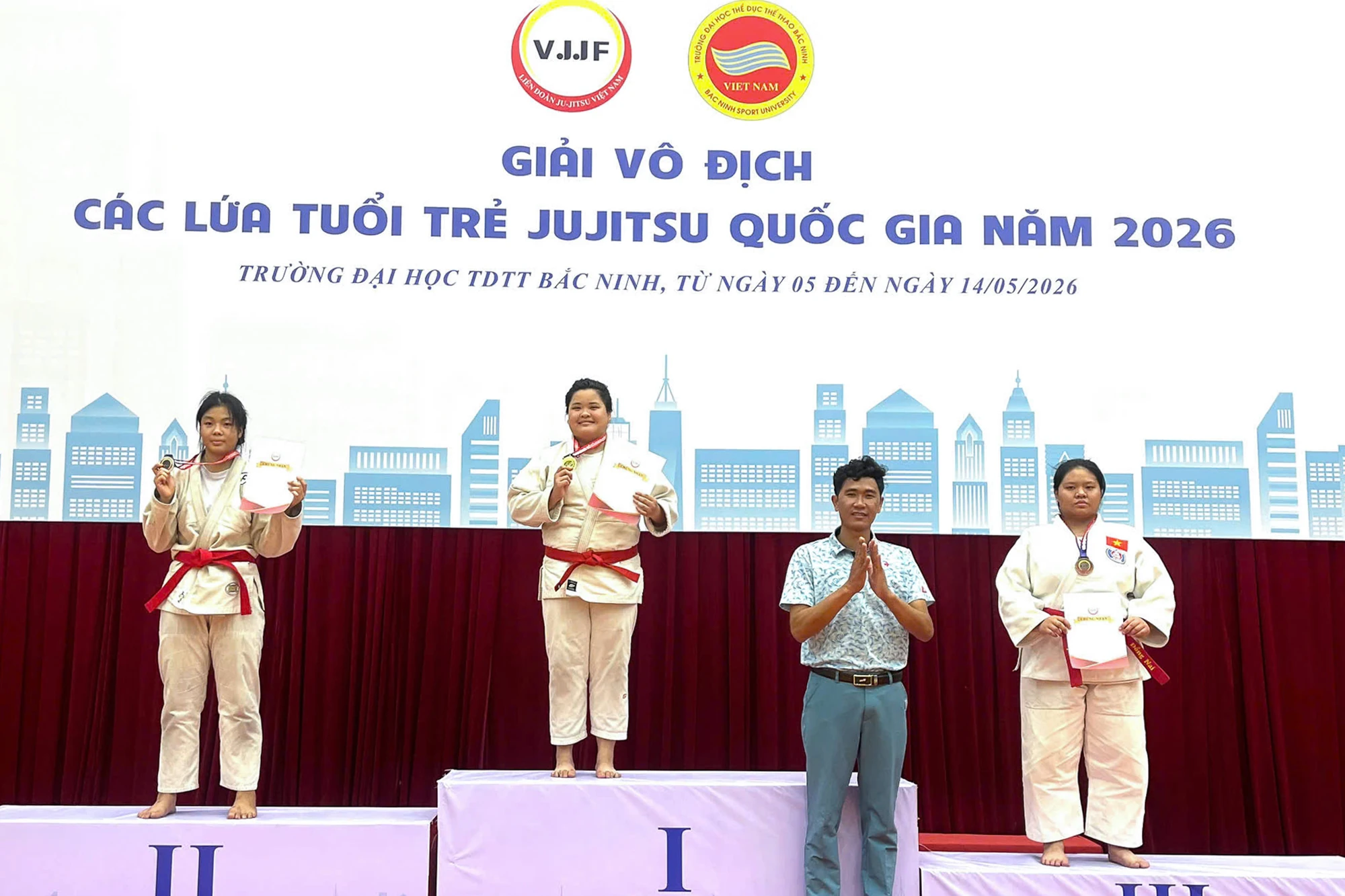Jujitsu Thanh Hóa thi đấu ấn tượng tại giải vô địch các lứa tuổi trẻ quốc gia 2026